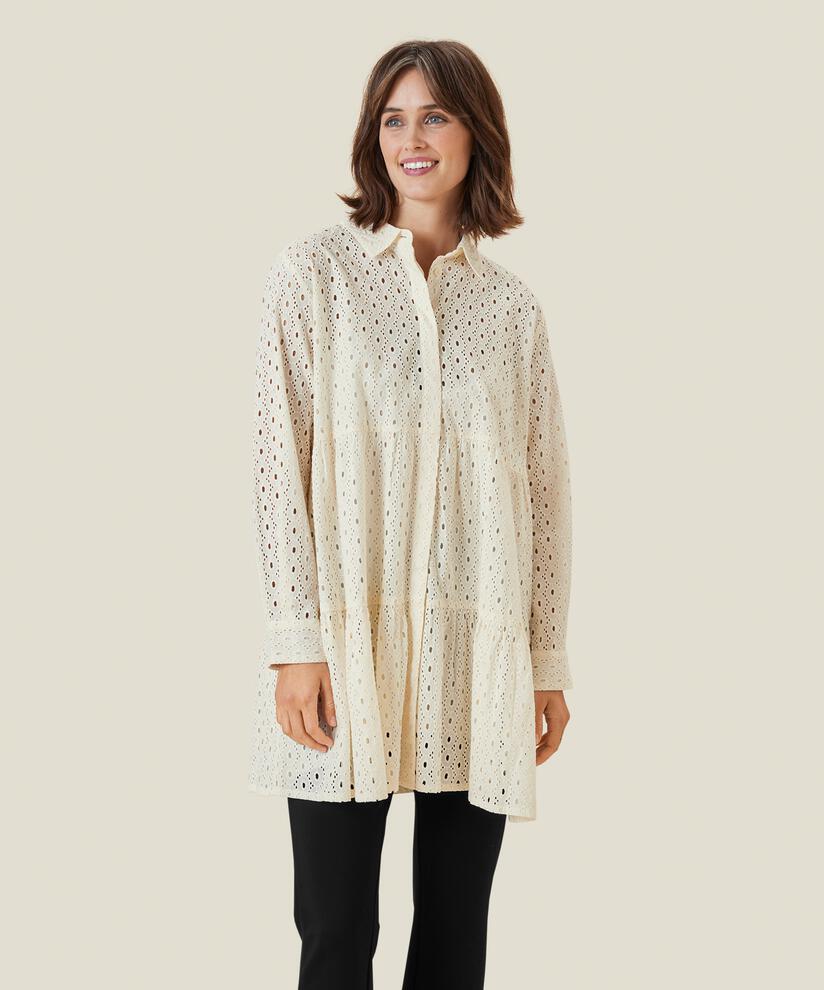 ILANA SHIRT, Whitecap