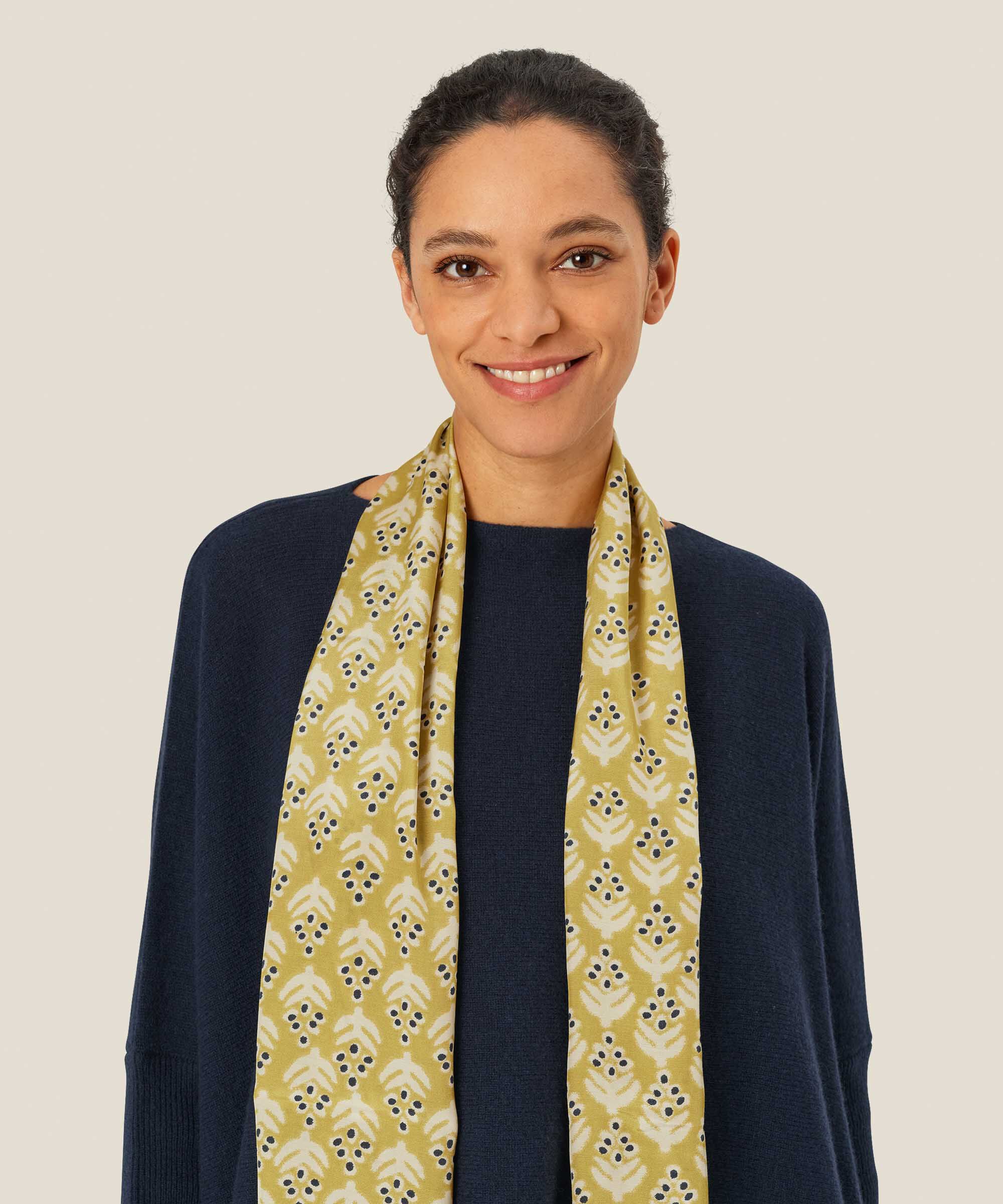 Along Scarf, Burnish Gold