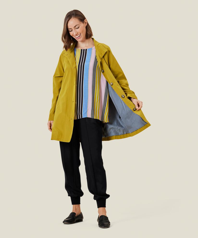 TERESA COAT, Olive Oil, hi-res