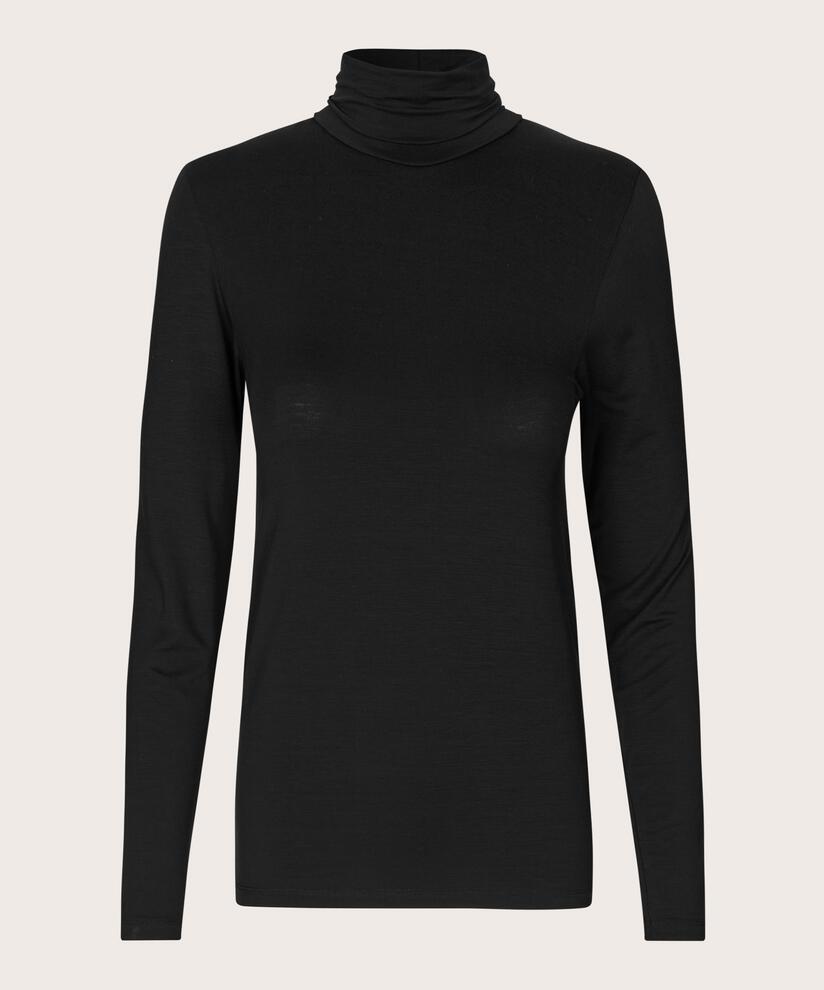 Brooklyn JERSEY Top, Black