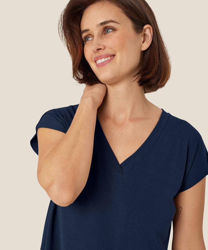 Efa JERSEY Top, Navy