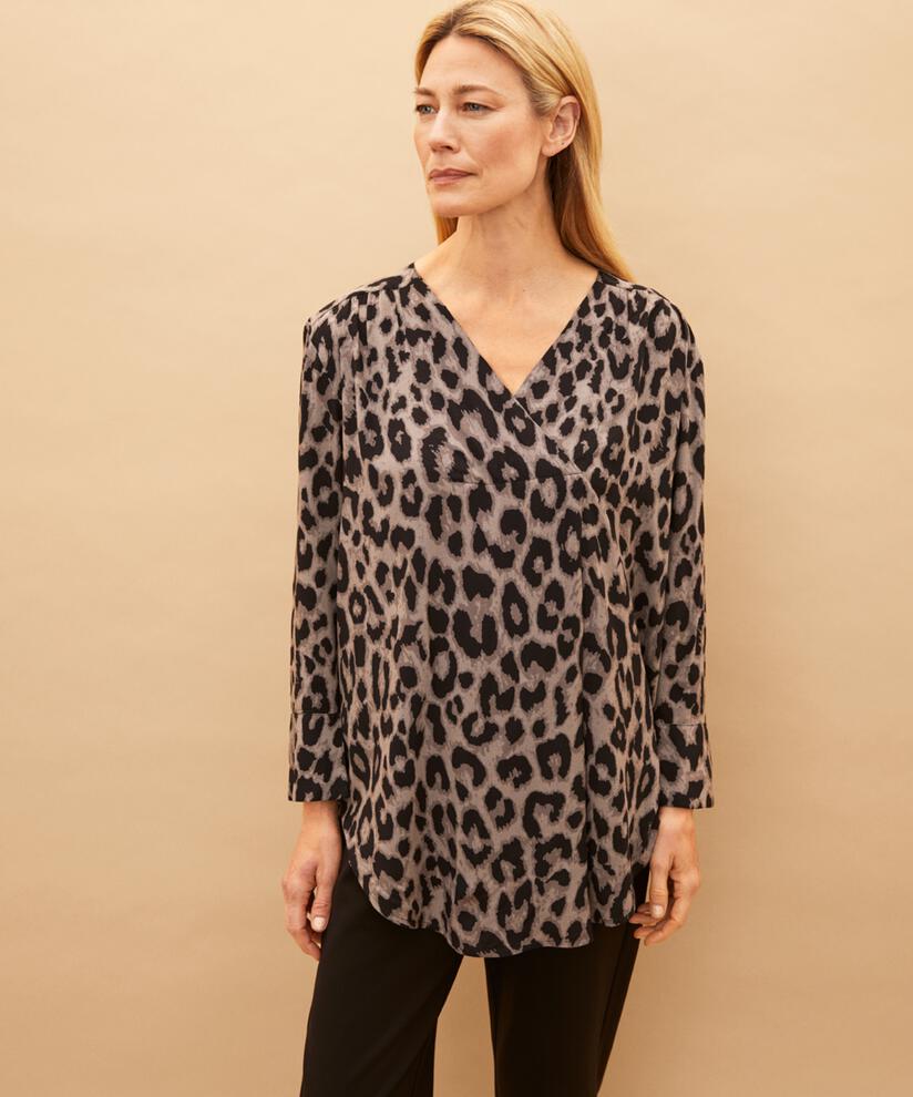 Gilze Tunic, Steel Grey