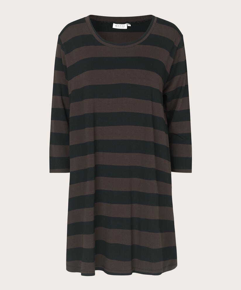 Gigi JERSEY Tunic, Coffee Bean