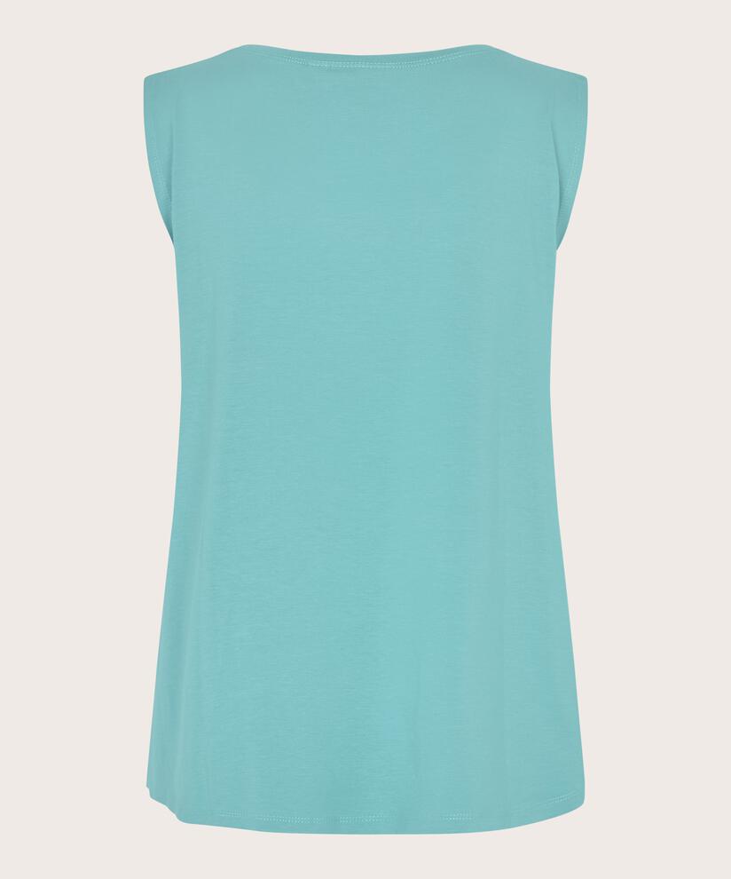Elisa JERSEY Top, Aqua