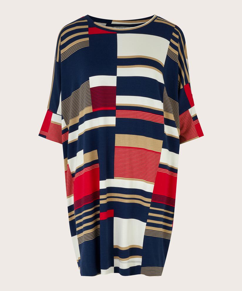 Gabina JERSEY Tunic, Goji Berry