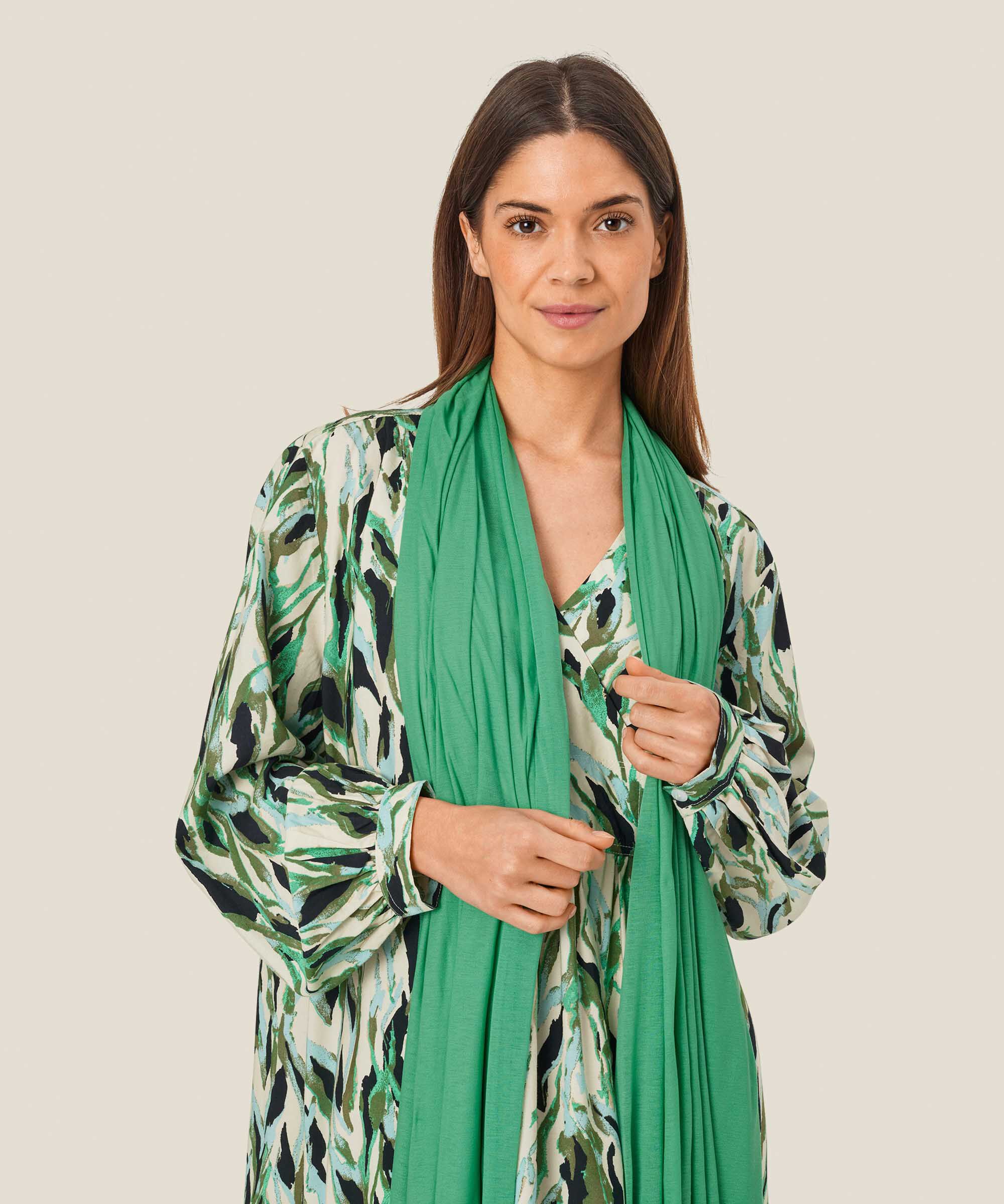 Amega JERSEY Scarf, Winter Green