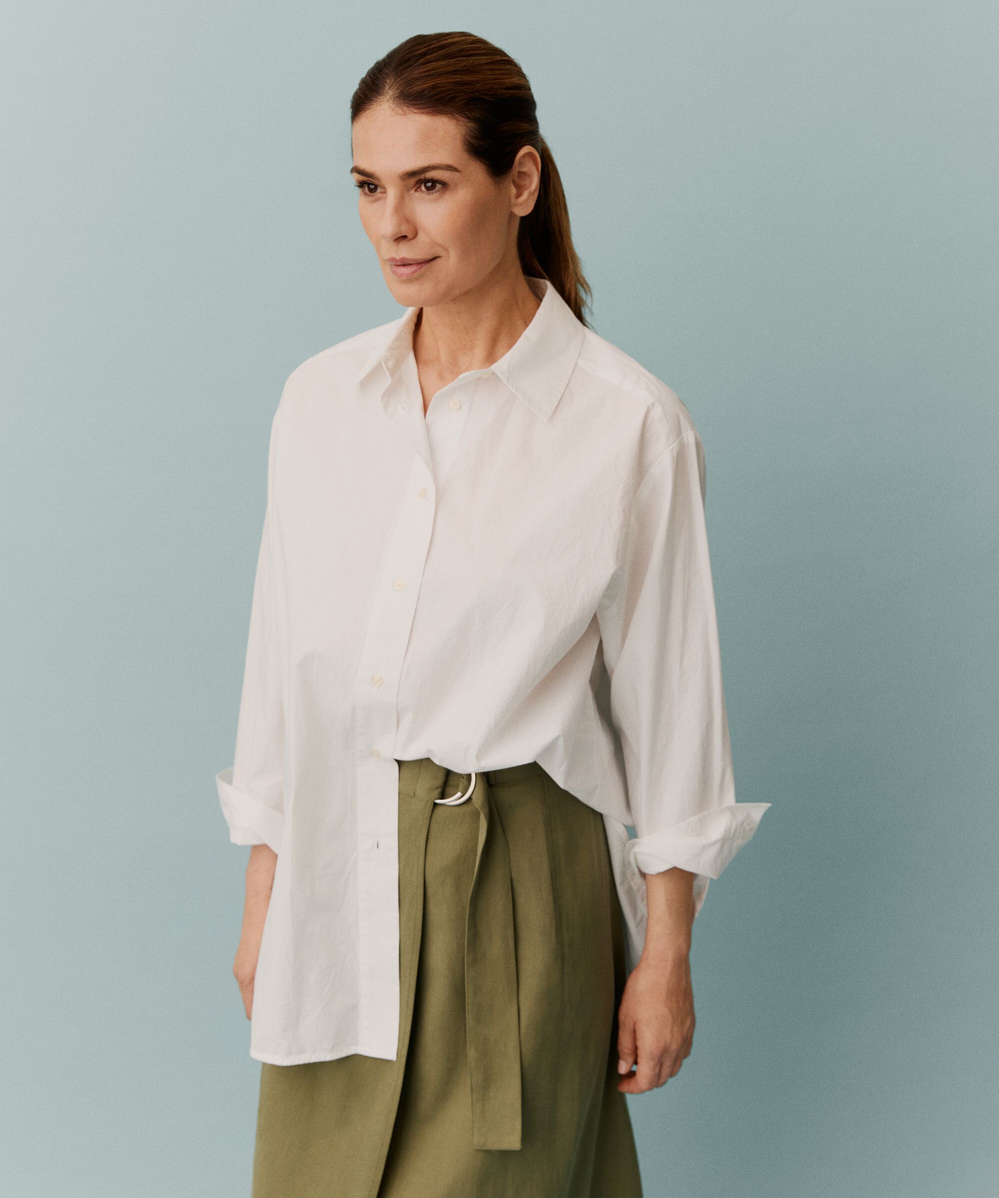 Idette Shirt, White