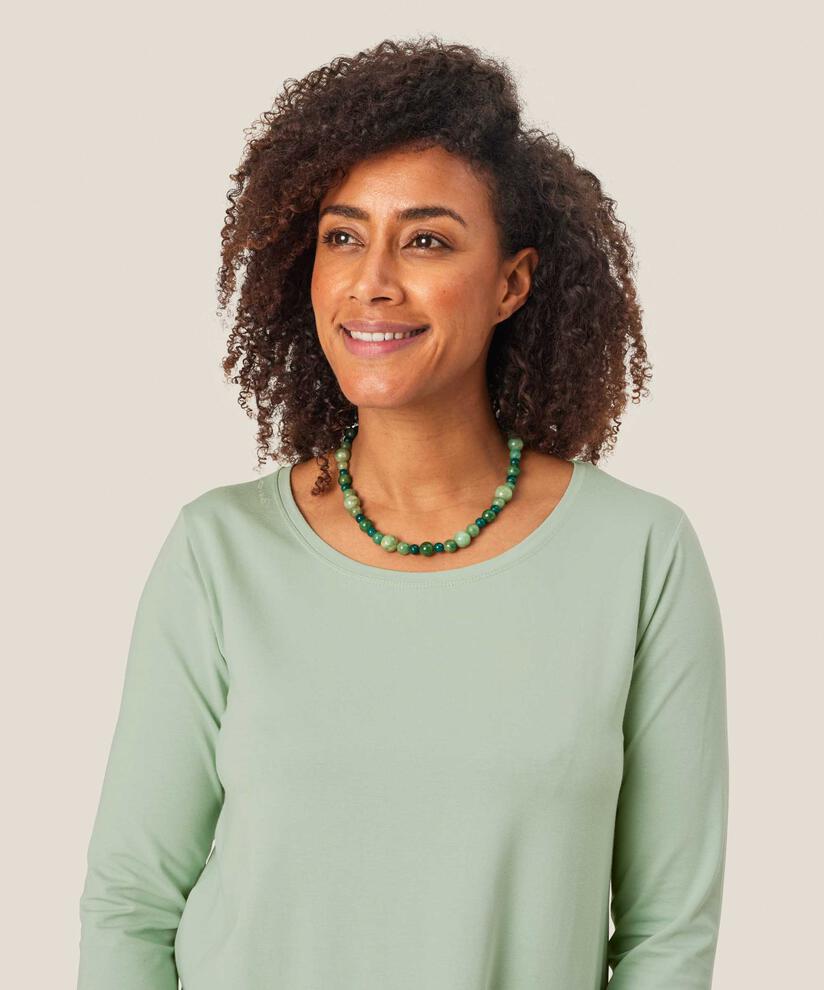 Rimor Necklace, Frosty Green