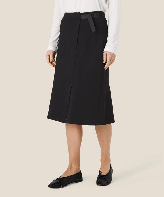 Selma JERSEY Skirt, Black