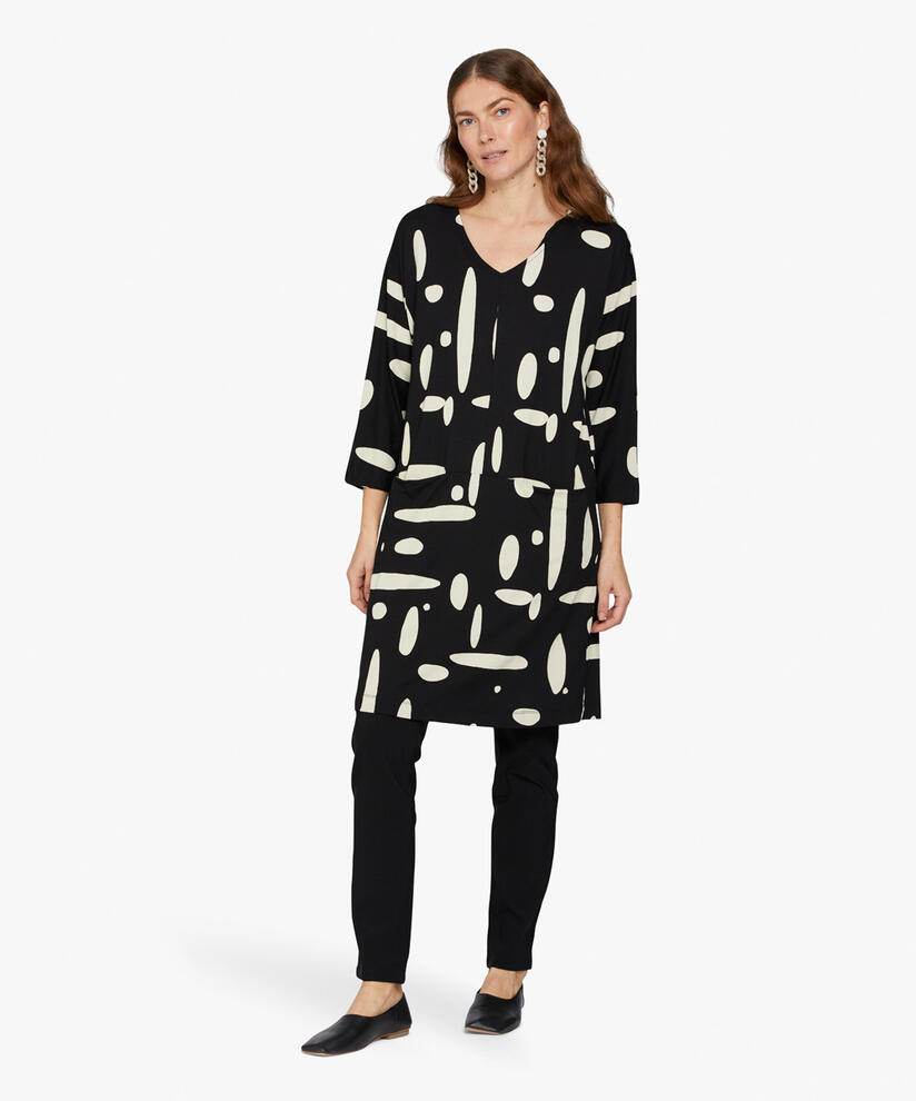 GIZINA TUNIC, Black