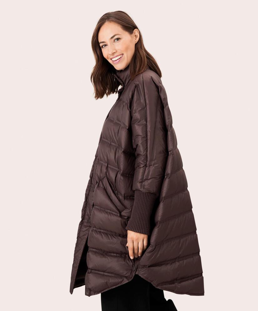 Tilda Down Coat, Coffee Bean