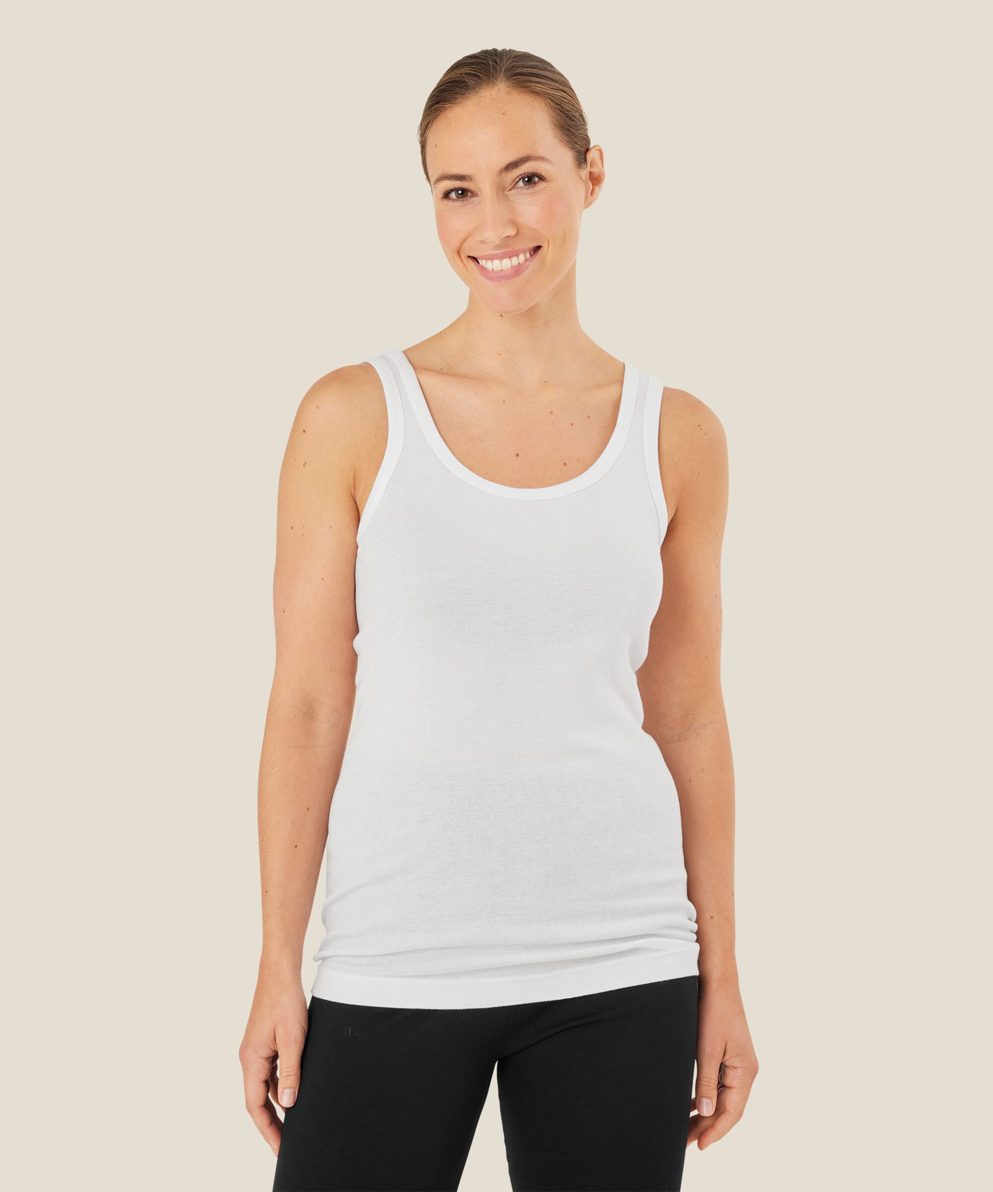 Erin JERSEY Top, White