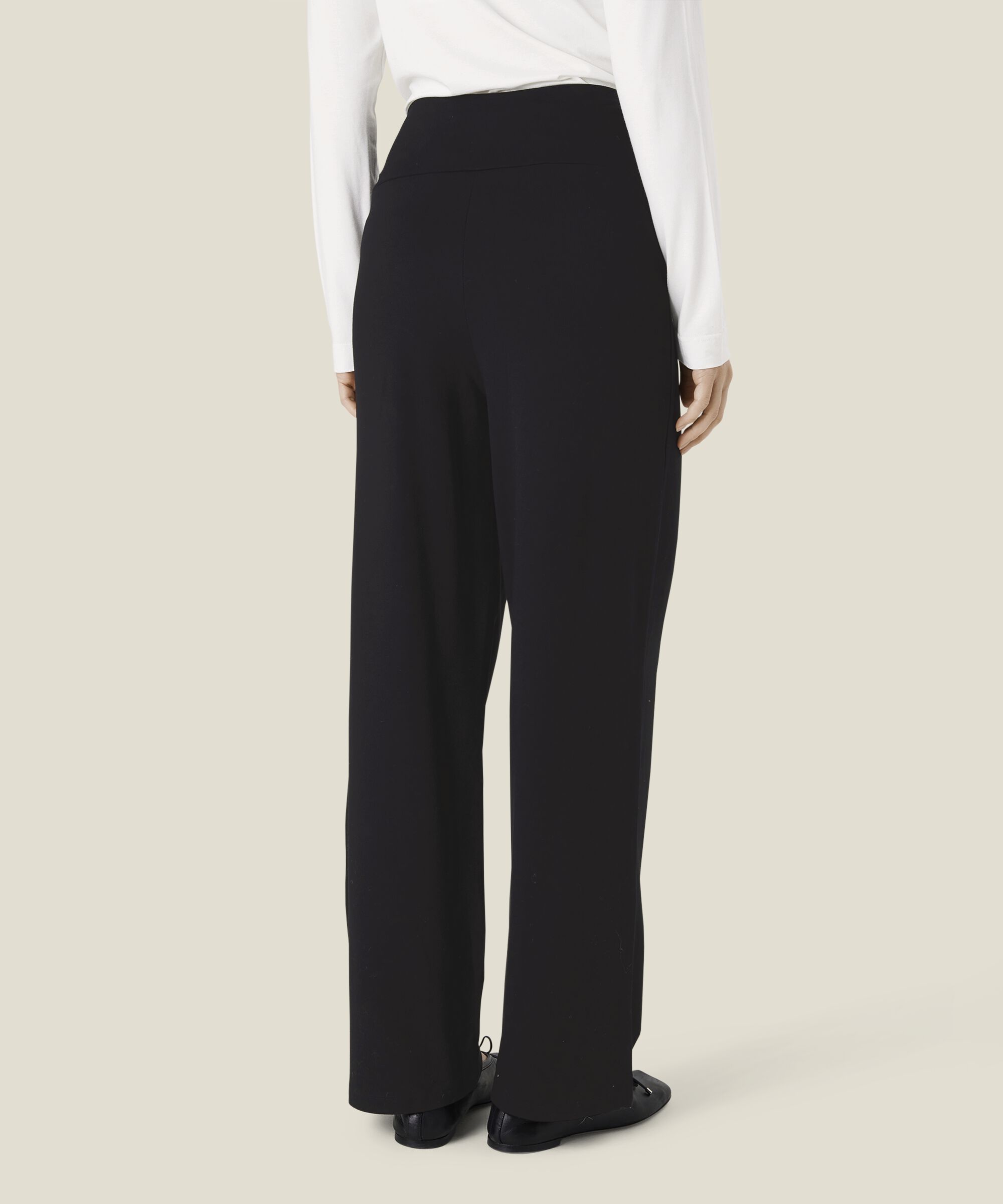 Pattisa Jersey TROUSERS, Black