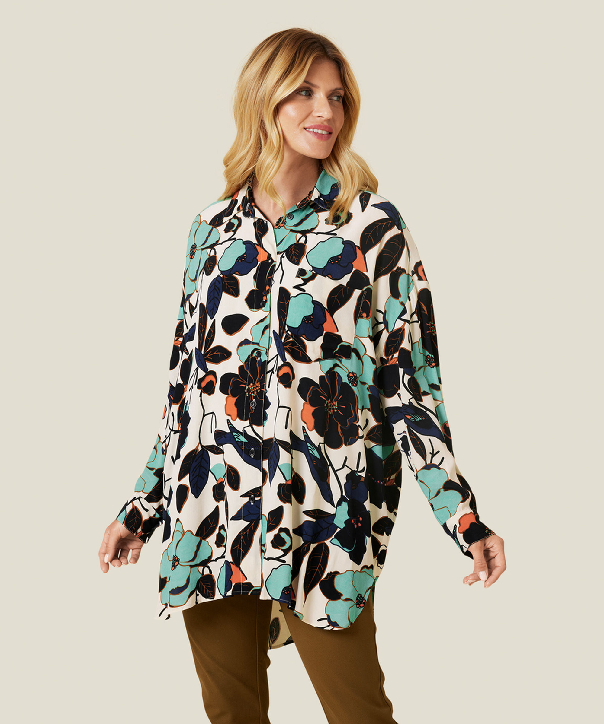 IVETTA SHIRT, Feldspar