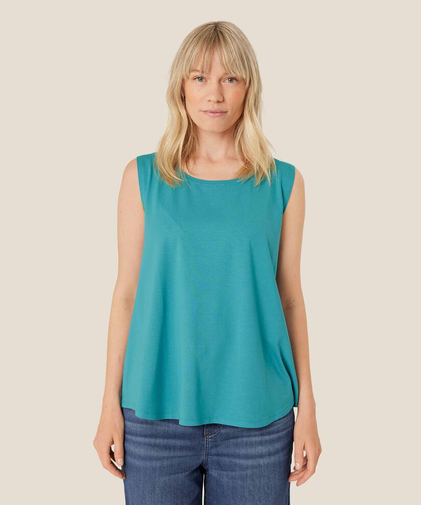 Elisa JERSEY Top, Teal