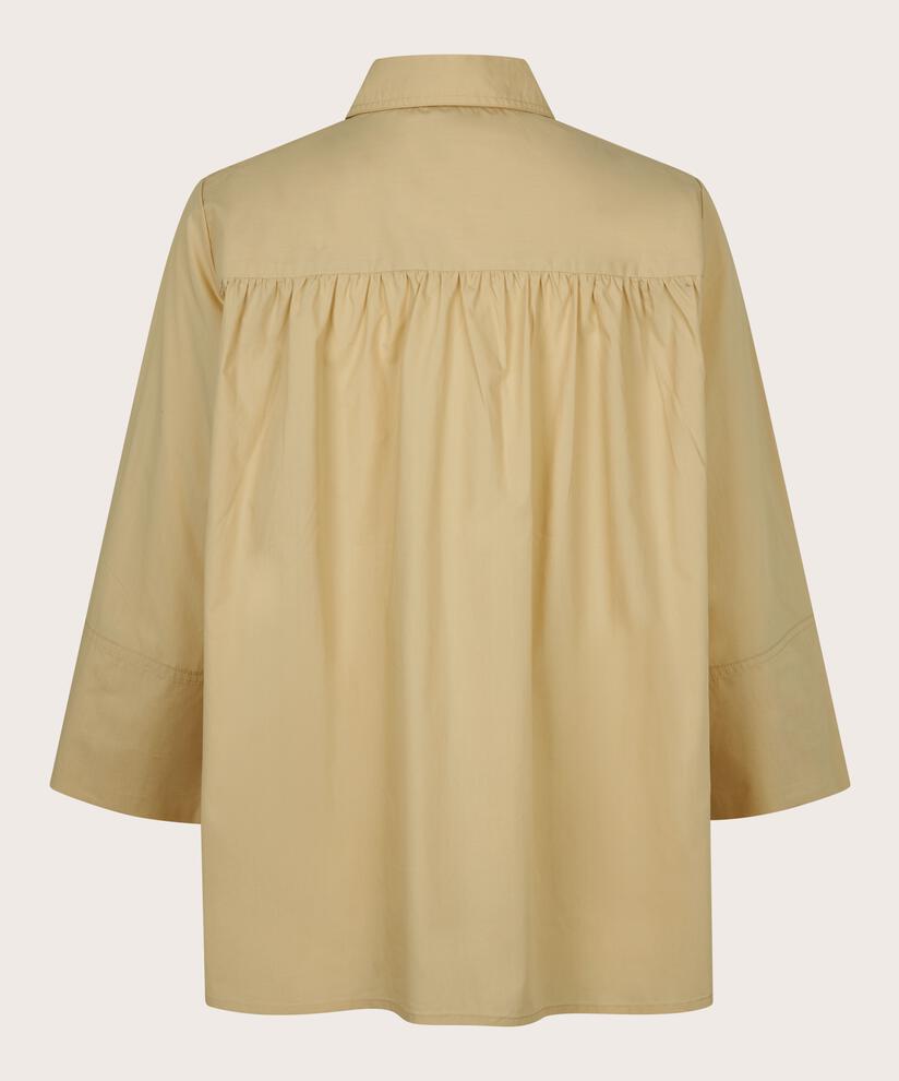 Briallen Blouse, Pale Khaki