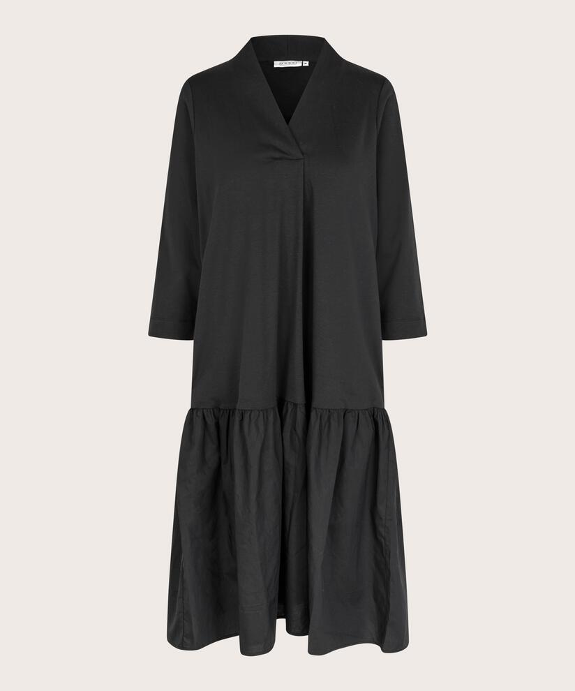 Nevea Jersey Dress, Black