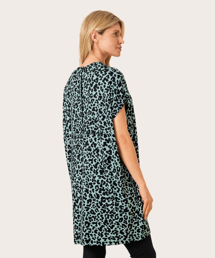 HERAMA JERSEY TUNIC, Blue Surf