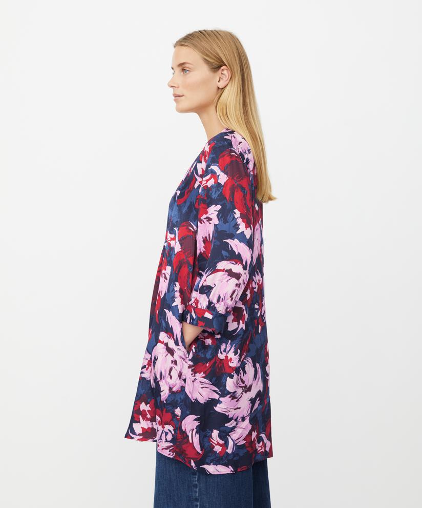 Gojana Tunic, Scarlet Sage