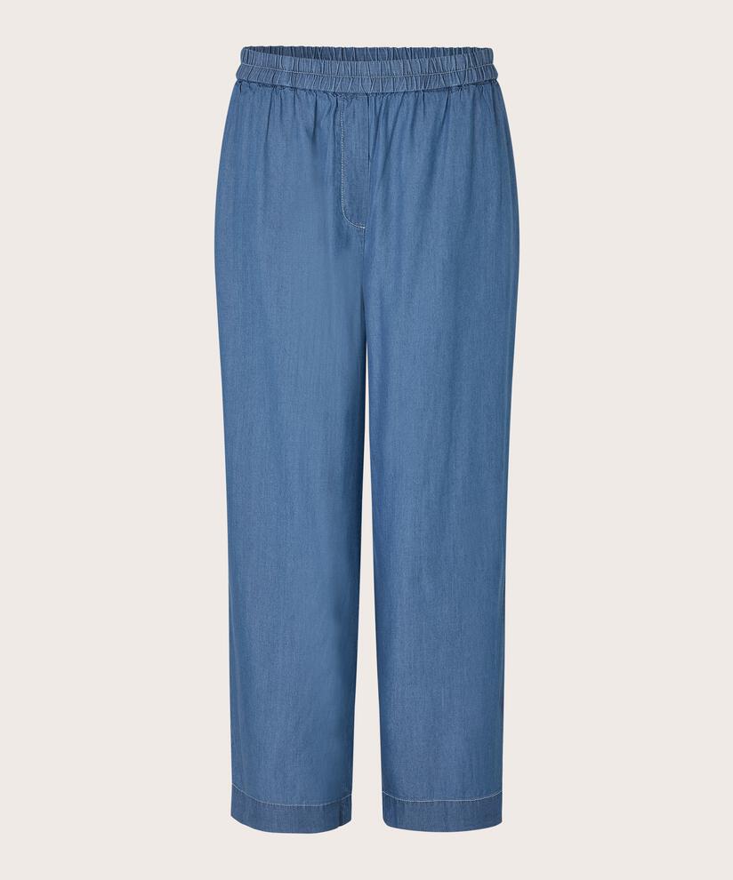 PARI TROUSERS, Blue Denim
