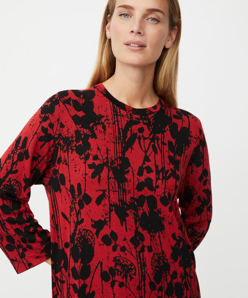 Govilla JERSEY Tunic, Scarlet Sage