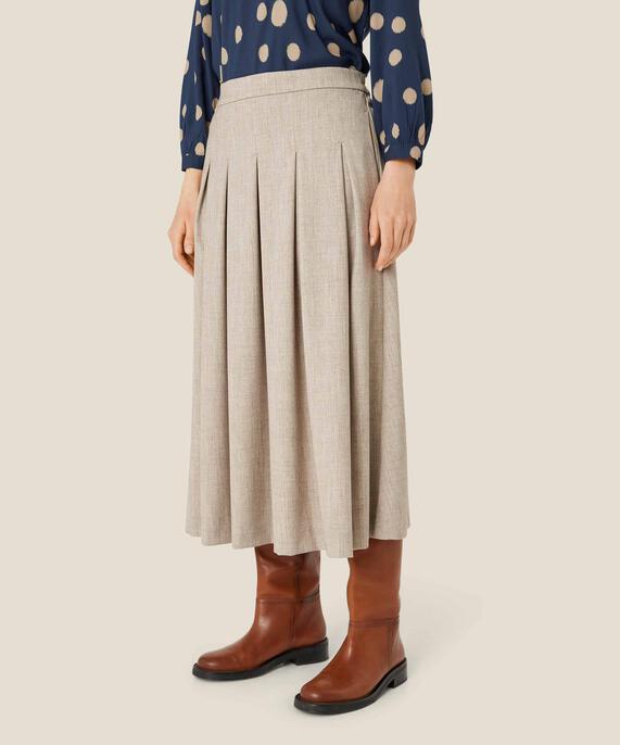 Summer Skirt, Beige melange