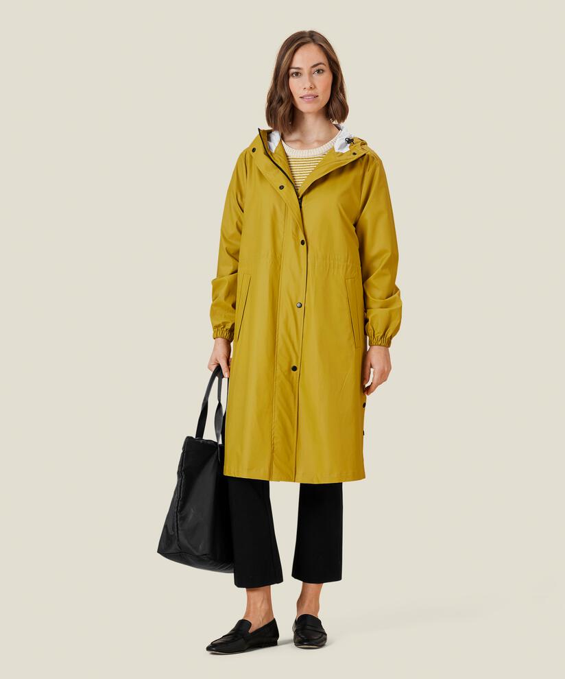 Terenna Rain Coat, Olive Oil, hi-res