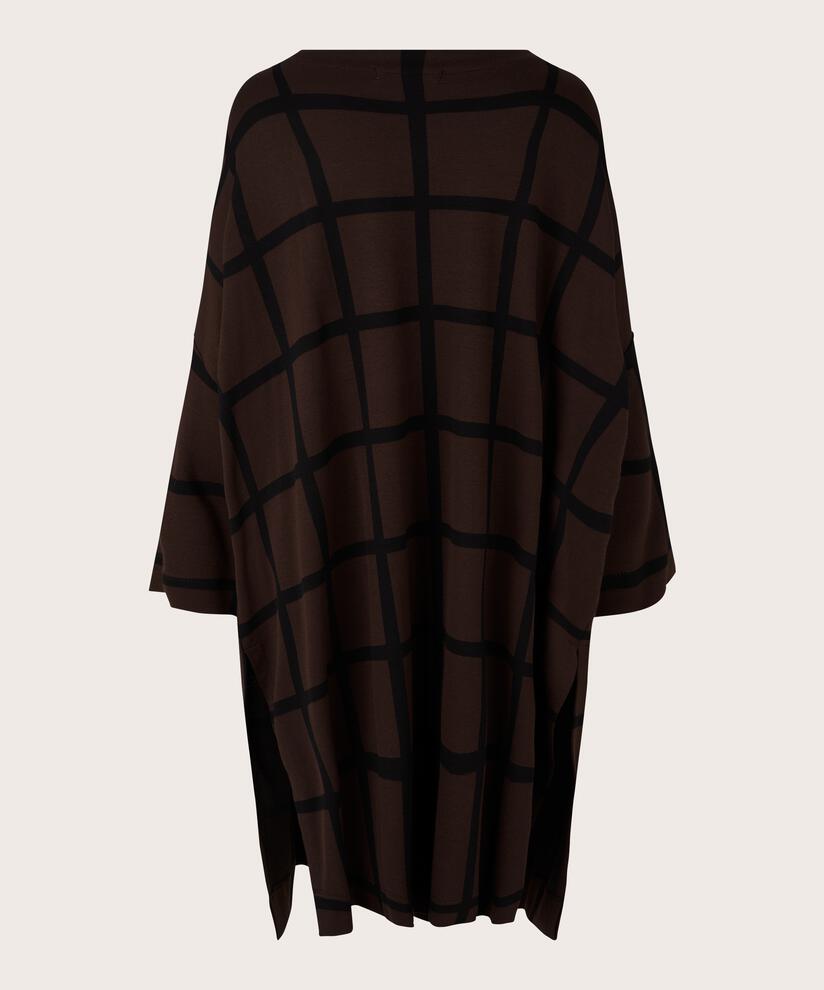 Gujanka JERSEY Tunic, Coffee Bean