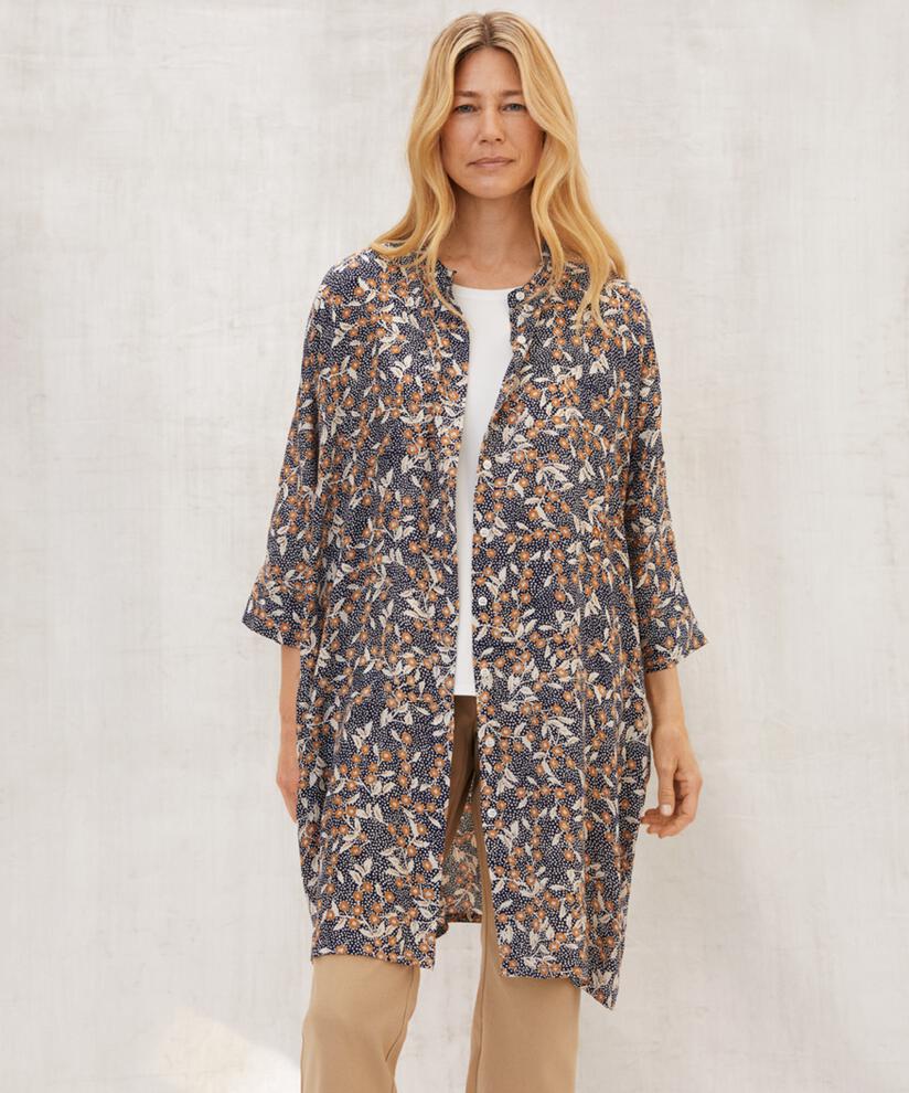 Iosetta Shirt Dress, Maritime Blue
