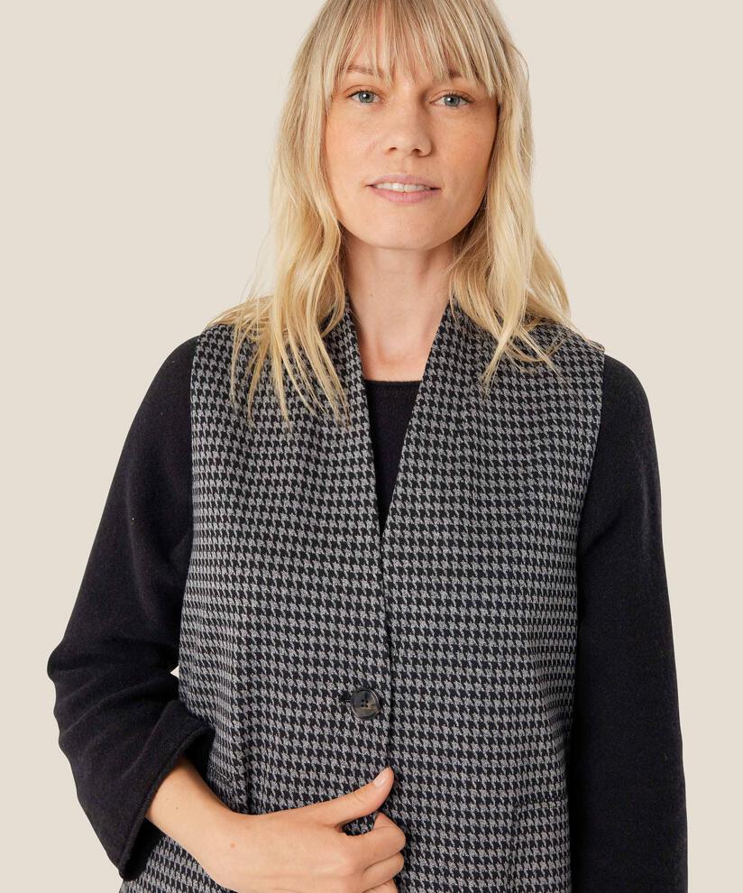 Jorgine JERSEY Waistcoat, Black