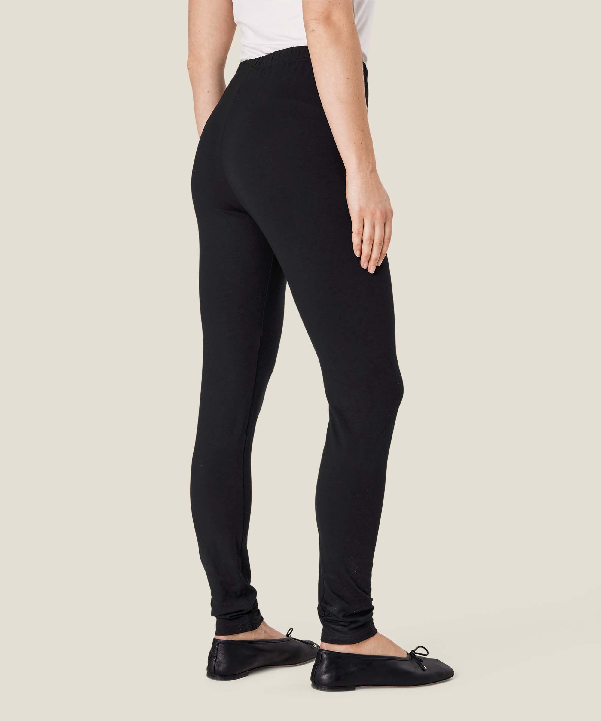 Pio JERSEY Leggings, Black