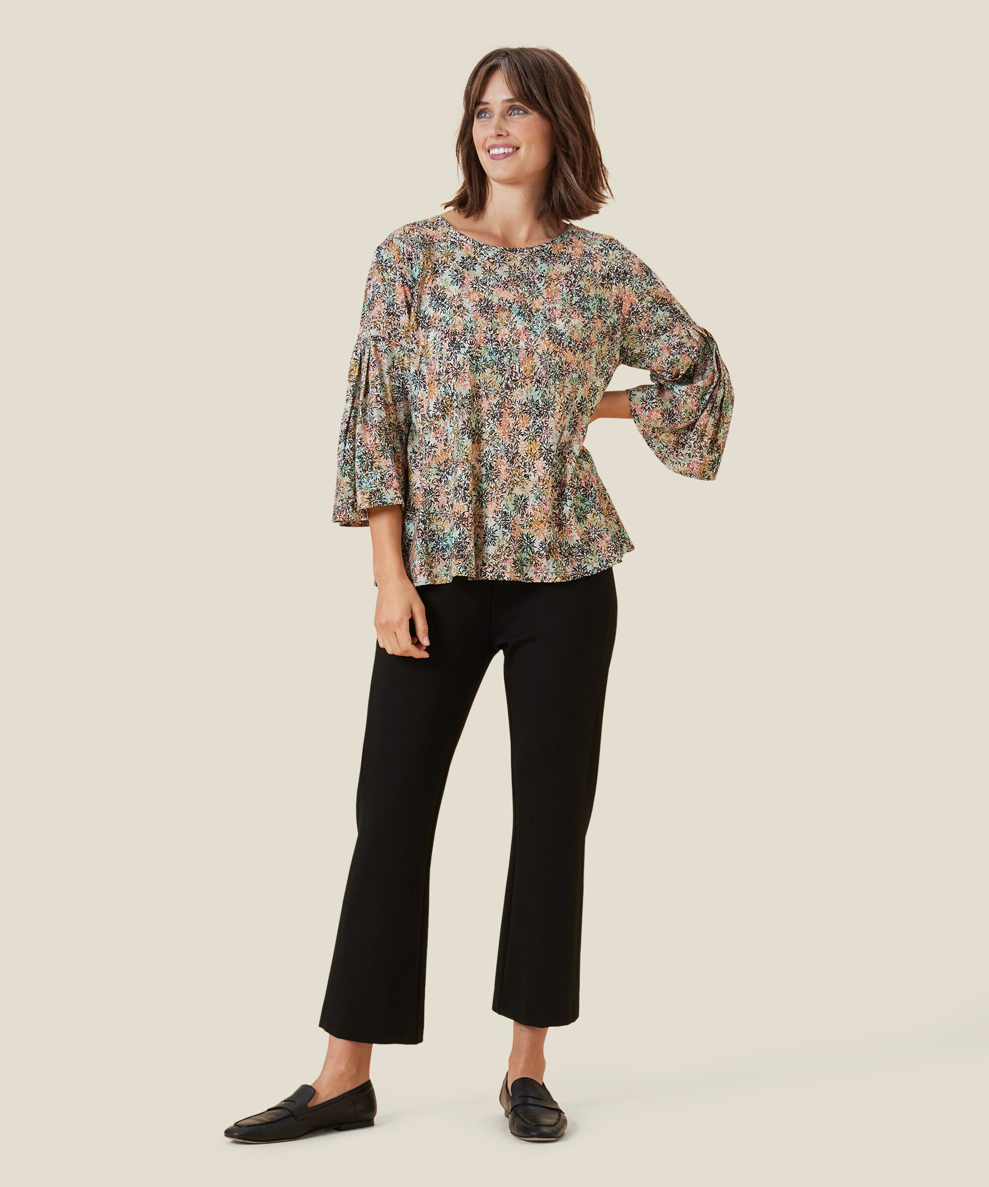 DONETTA BLOUSE, Sun Baked