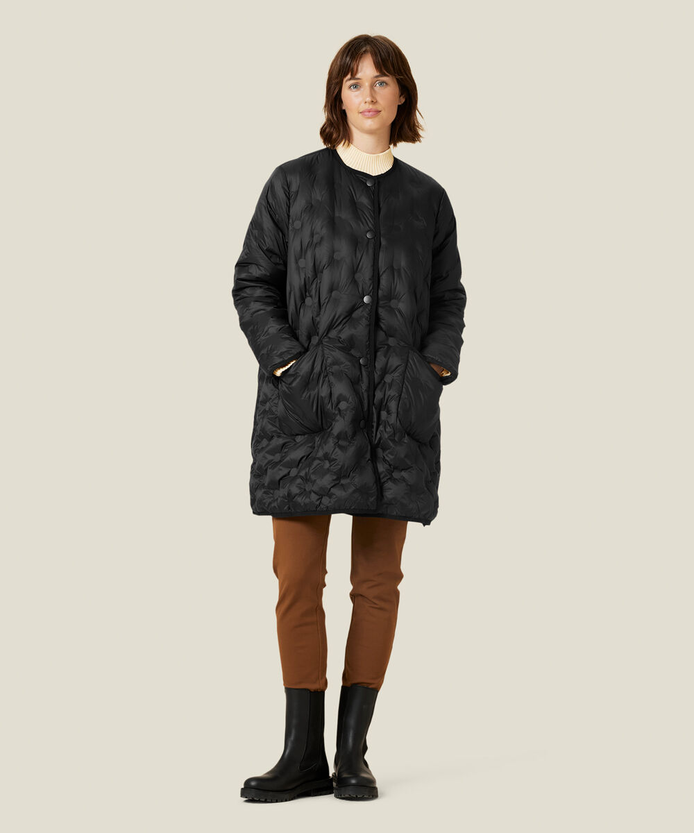 TUVANA DOWN COAT, Black