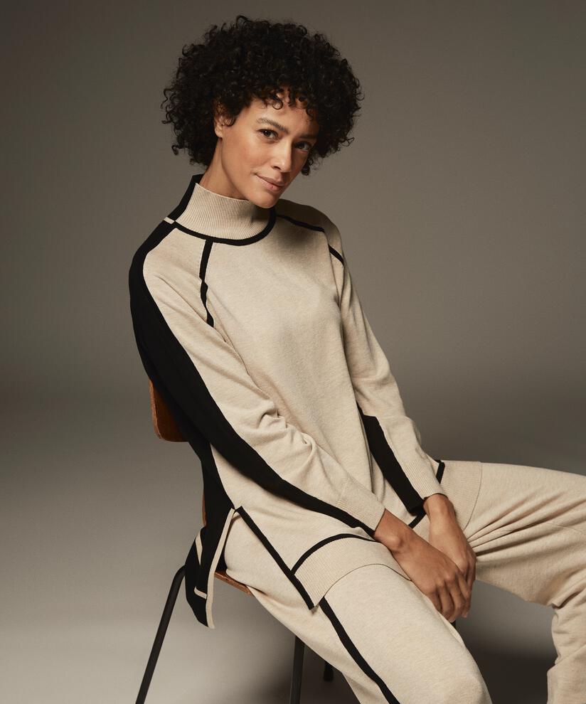 Freyane Jumper, L beige mel