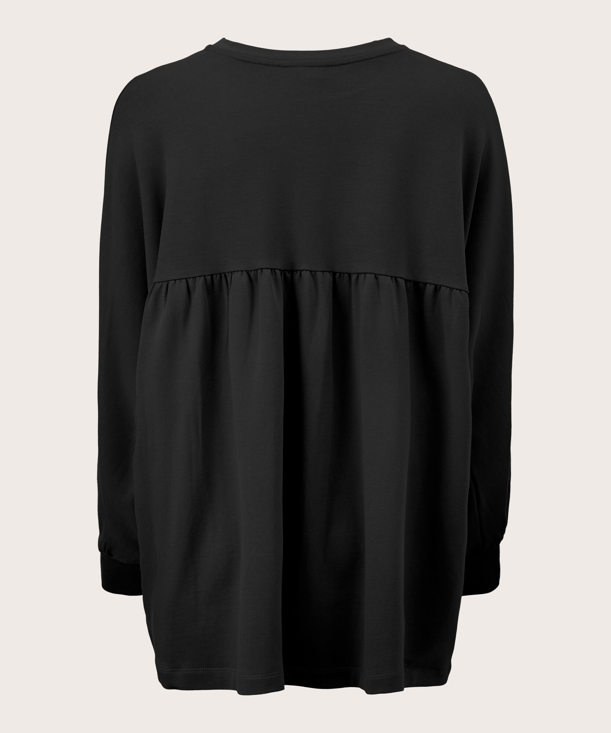 Dema Jersey Top, Black