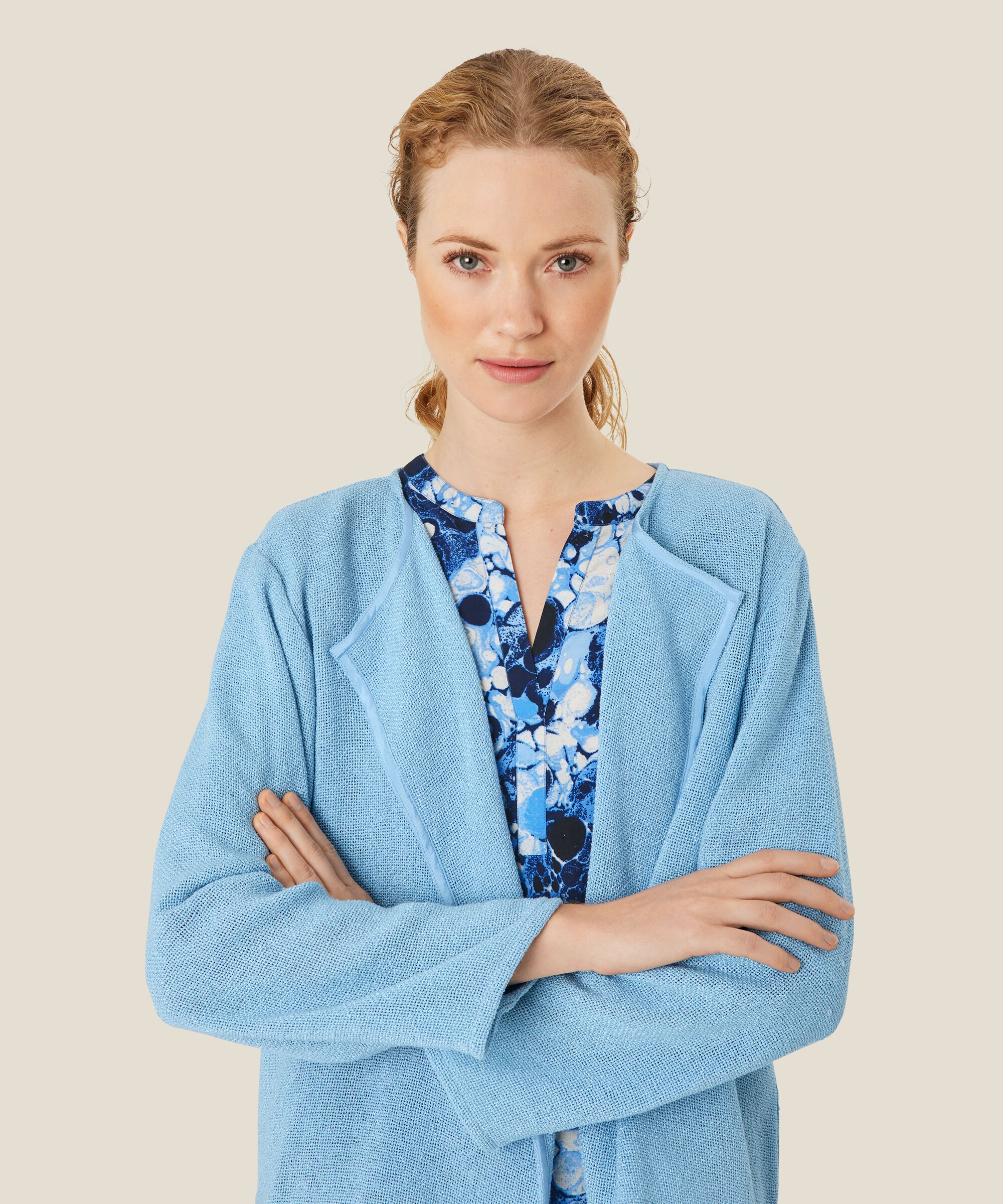 Julitta Jacket, Powder Blue