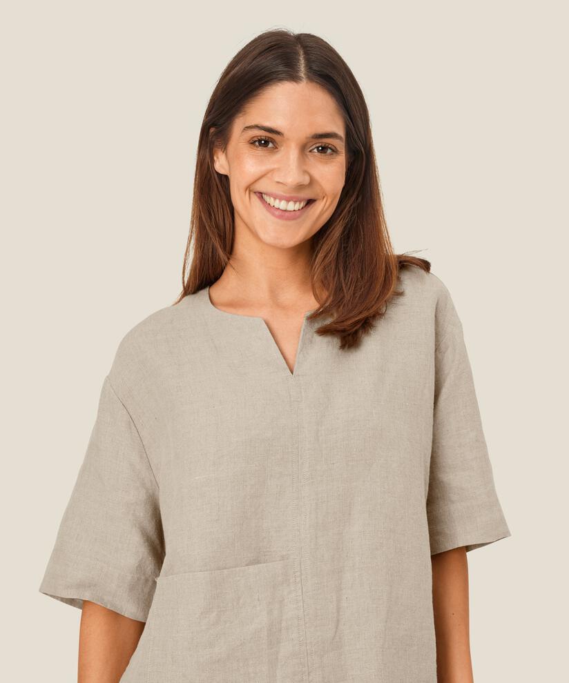 Dolorea Blouse, Natural