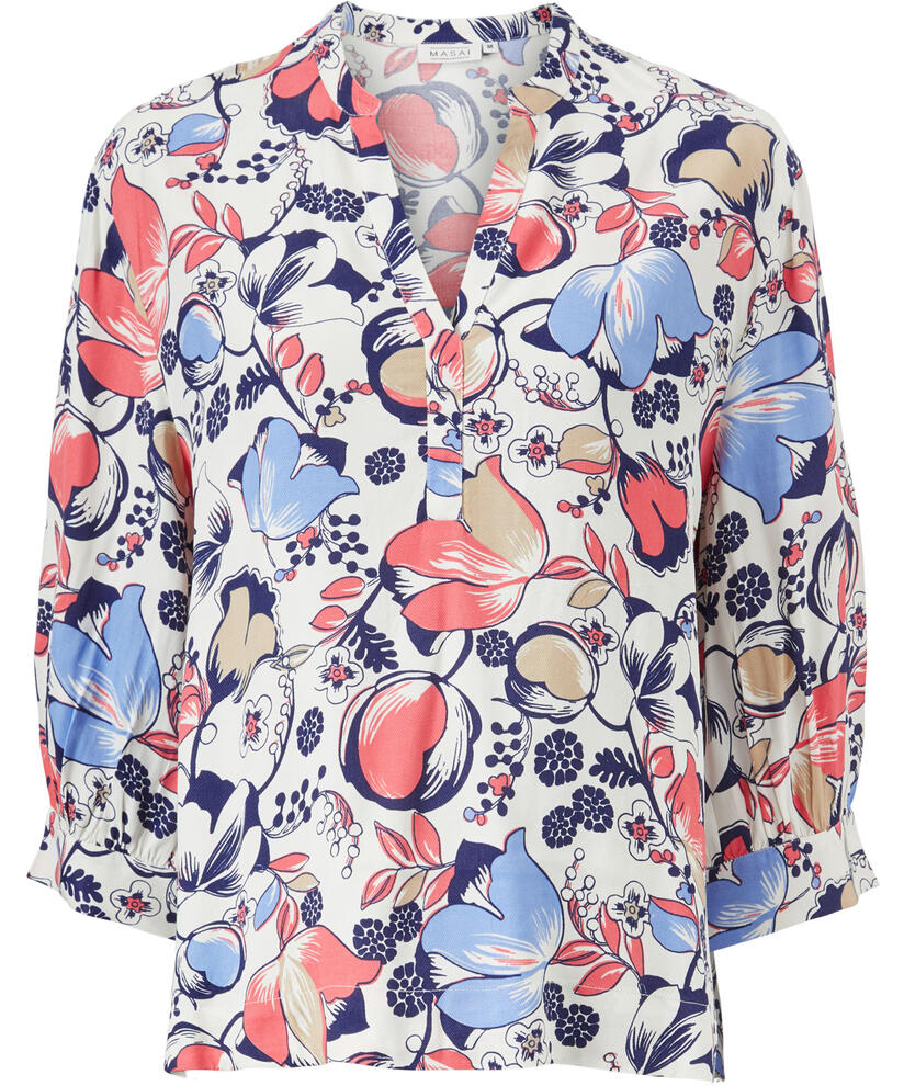 DOBRA BLOUSE, Spiced Coral, hi-res