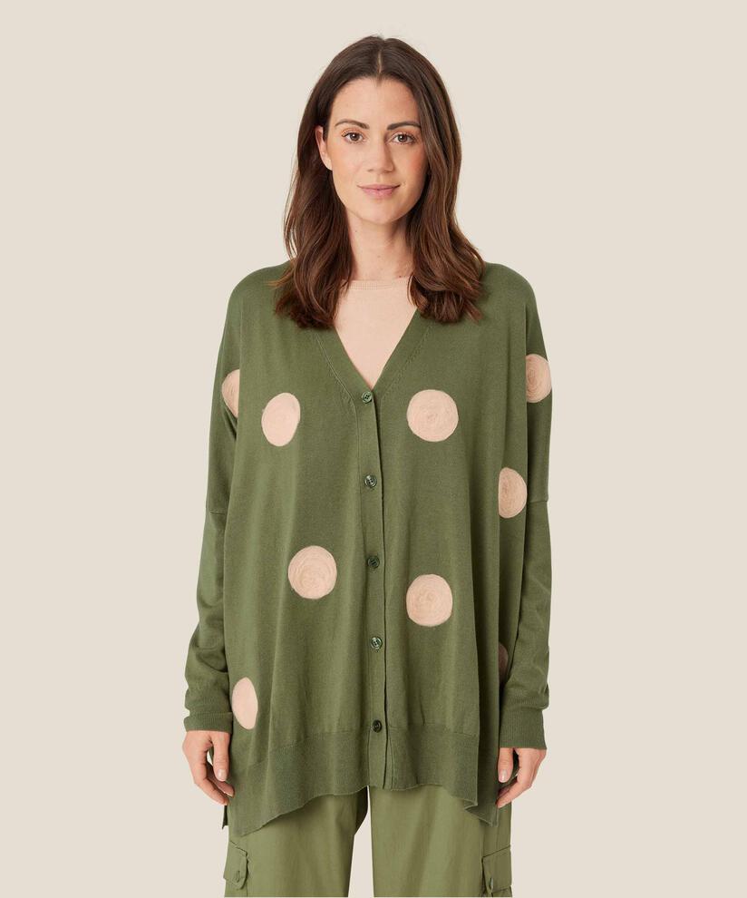 Lina Cardigan, Loden Green