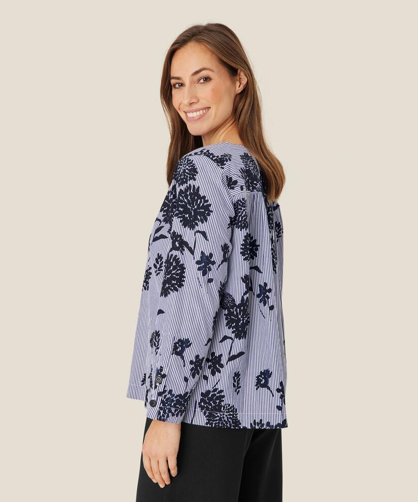 Ilah Shirt, Maritime Blue