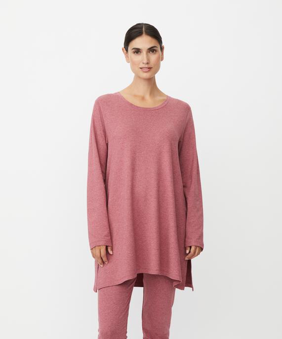 Glowie JERSEY Tunic, Tawny Port mel.