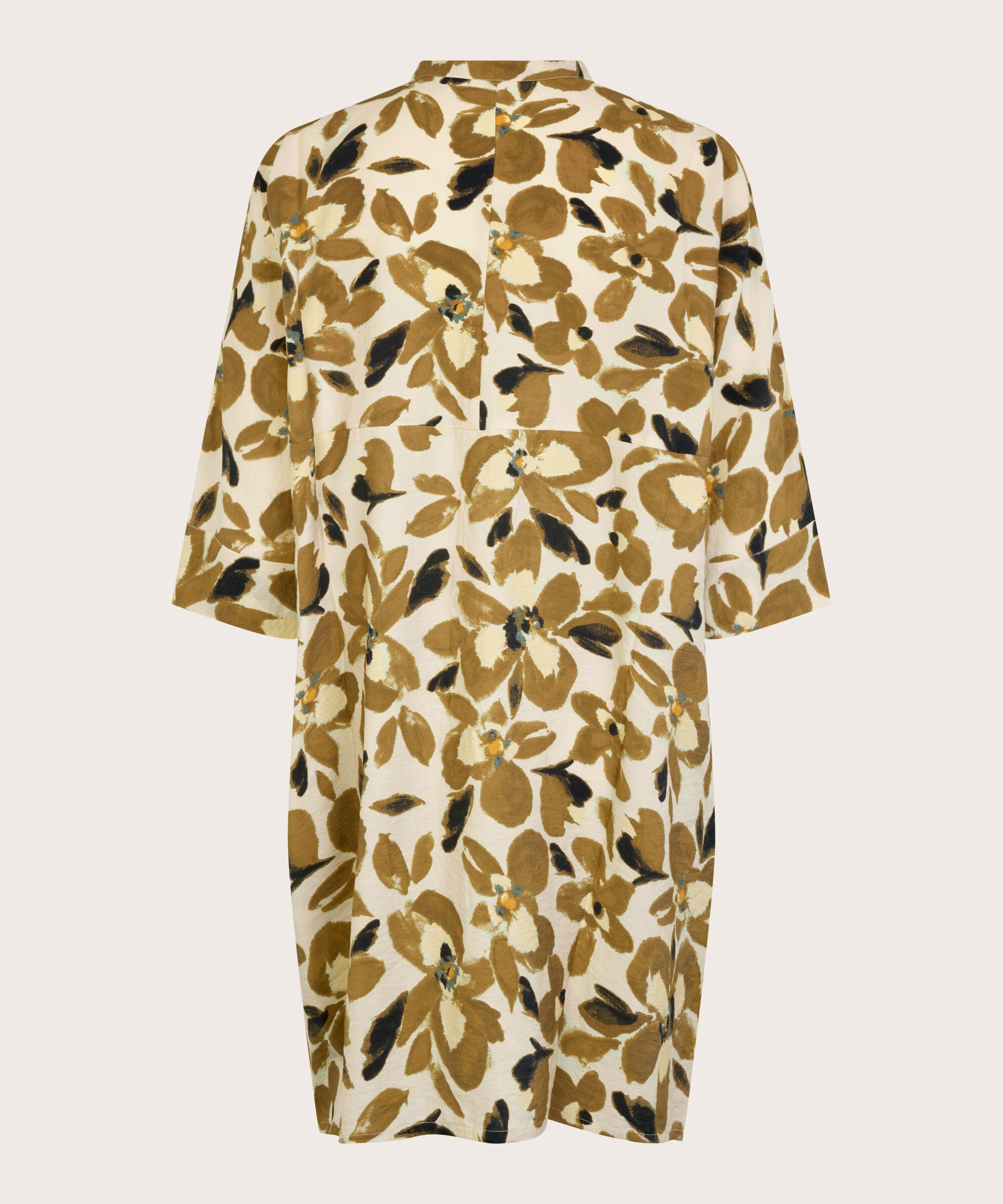 Iosetta Shirt Dress, Dull Gold