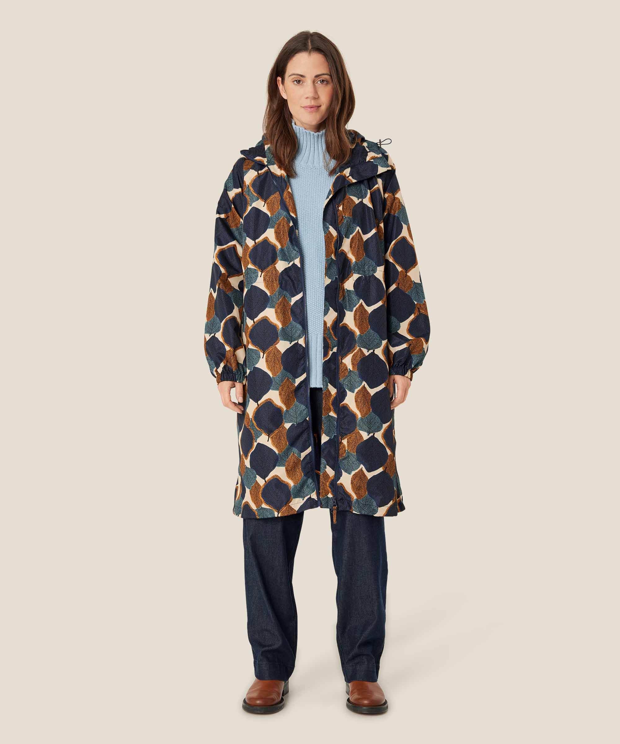 Trina Rain Coat, Moonlit Ocean