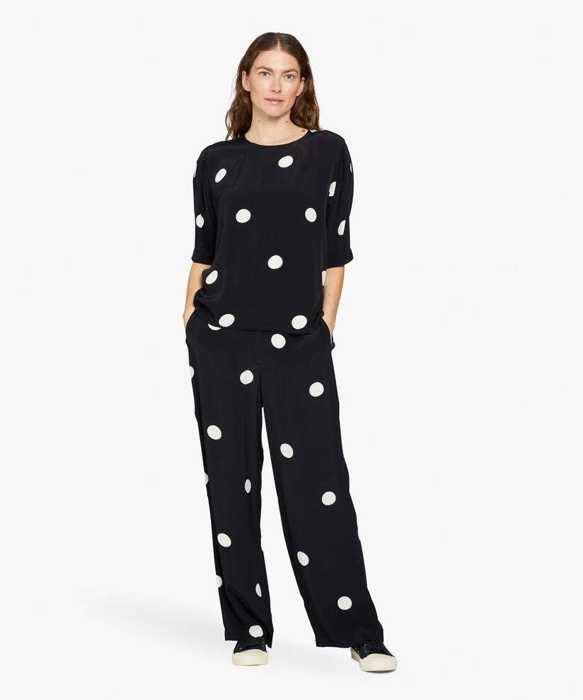 PERINUA TROUSERS, Black