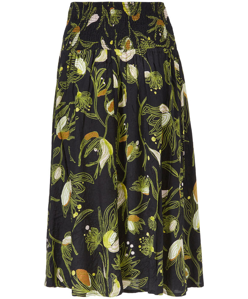 SONDRA SKIRT, Green Sheen