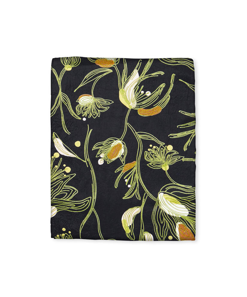 ALONG SCARF, Green Sheen