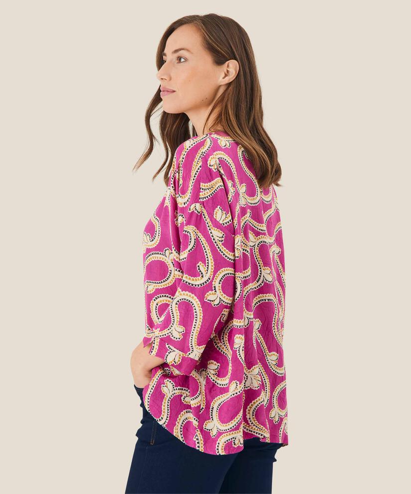 Becca Blouse, Wild Aster
