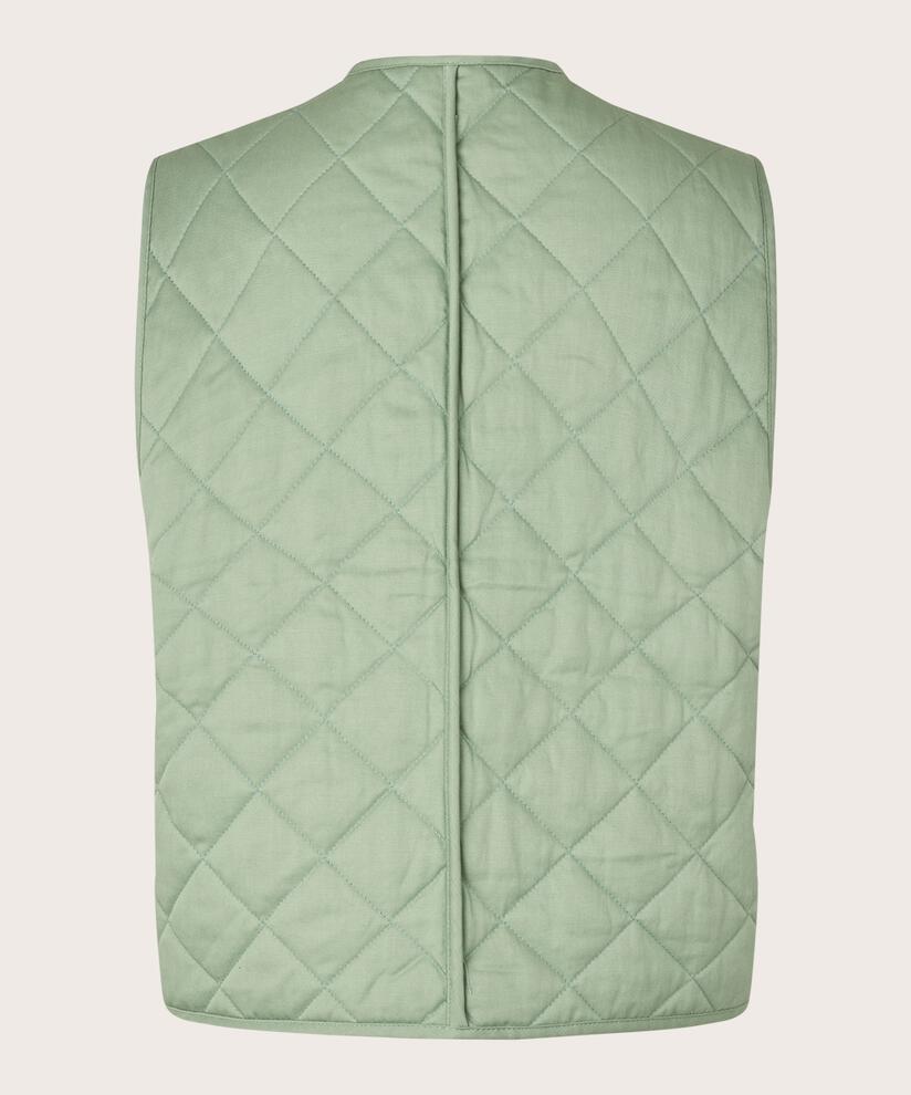 Jaylee Waistcoat, Frosty Green