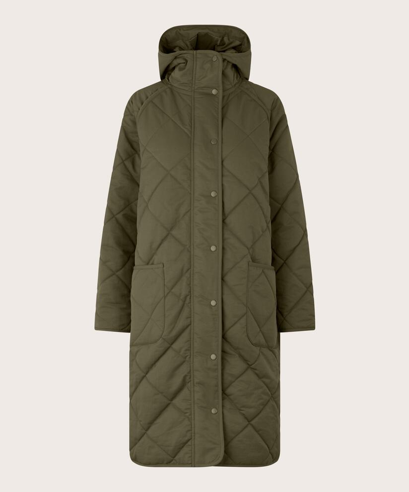 Tinka Coat, Olive Night