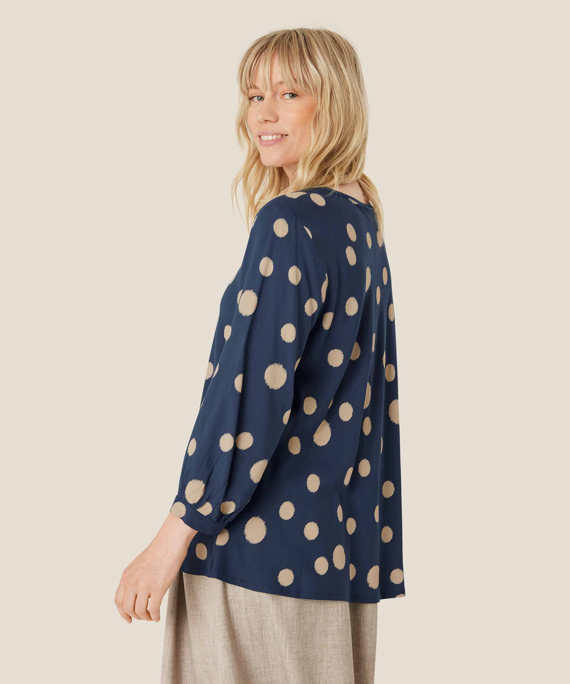 Katasis Blouse, Moonlit Ocean